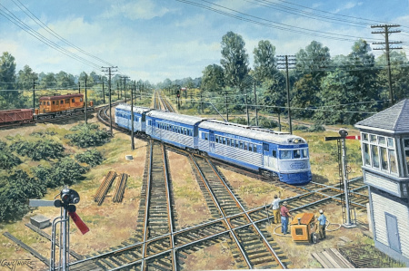 Streamliner Painting