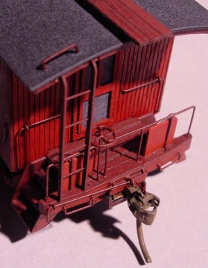 HO Scale LASERKIT® 870 - Platform Detail View